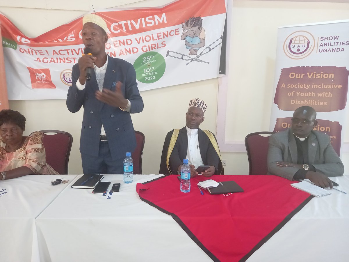 @madiphamasaka has joined youth with disabilities at @mariaflohotel in Masaka city to launch #16DaysOfActivism where various youth with disabilities shared their experiences and worrying levels of discrimination in the community, the event is organised by @ADDUganda1 @adduk