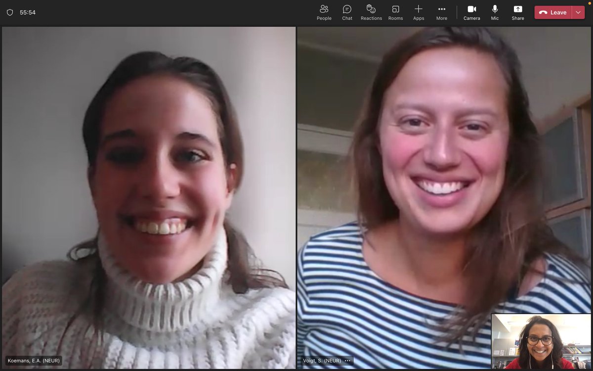 Inaugural meeting for <a href="/iCAAassociation/">iCAA</a> ECR Network  with <a href="/SabineV159/">Sabine Voigt</a> and Emma Koemans - buzzing with fantastic ideas for next few months and beyond 🎆 if you've already signed up, further details will be hitting your inbox soon 📨- and if you want to join us, get in touch! 👍