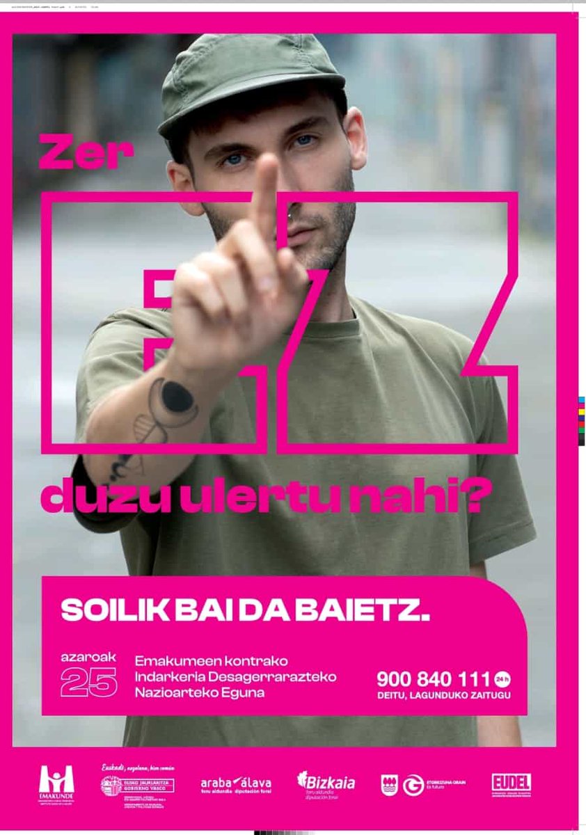 kortezubizi's tweet photo. Emakumeen aurkako indarkeriarik EZ 
NO a la violencia contra las mujeres 
#Azaroak25
#25Noviembre
#EmakumeenAurkakoIndarkeriarenKontrakoNazioartekoeguna
#DíaContralaViolenciadeGénero 
#25N https://t.co/nlYH77qDPb