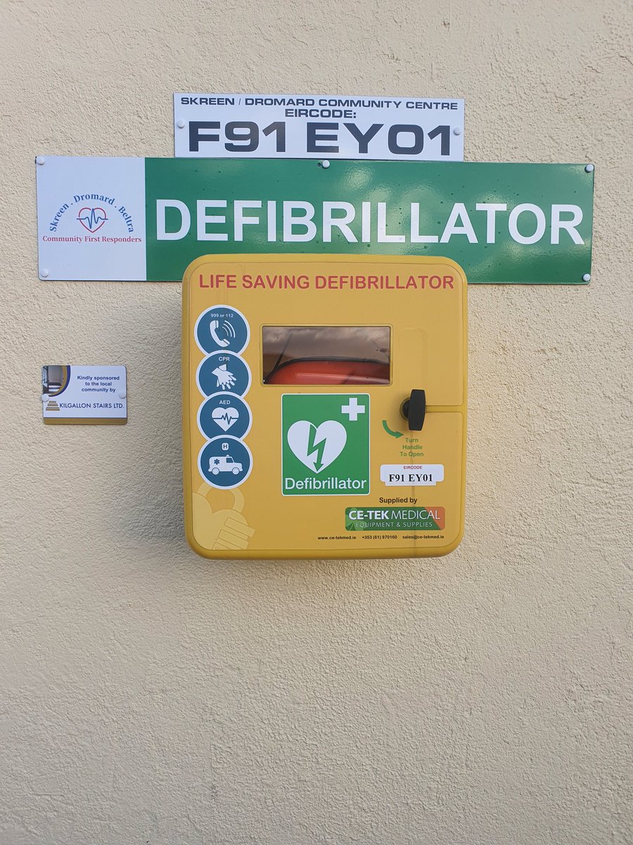 Skreen/Dromard/Beltra Community First Responder's tweet media