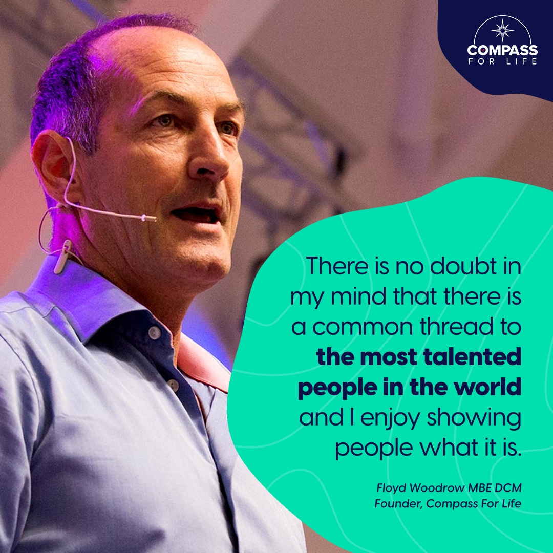 Compass For Life has been built by people passionate about forging future leaders.

Led by <a href="/floydwoodrow/">Floyd Woodrow</a>, we are pushing the boundaries of potential to make a difference in the world.

Make a difference in the world - no matter who you are #LeadershipTraining