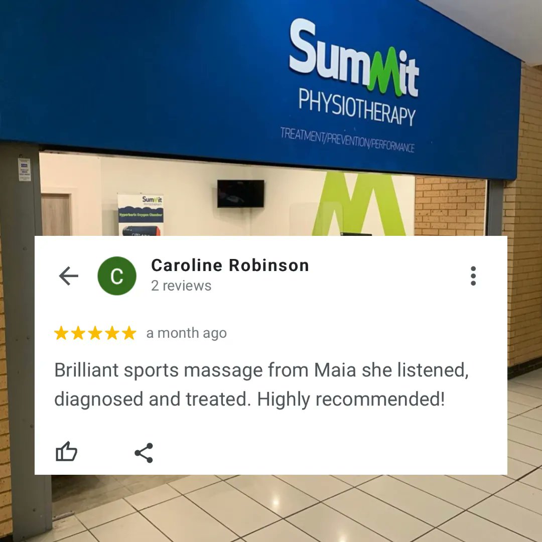 Another happy customer 😀
.
If you're struggling with pain or injury we’d love to help. You can give us a call on 0800 731 2738 or book here buff.ly/37sDJHS
.
#running #injury #exercise #fitness #physiotherapy #physicaltherapy #sportstherapy #chorley #wrightington