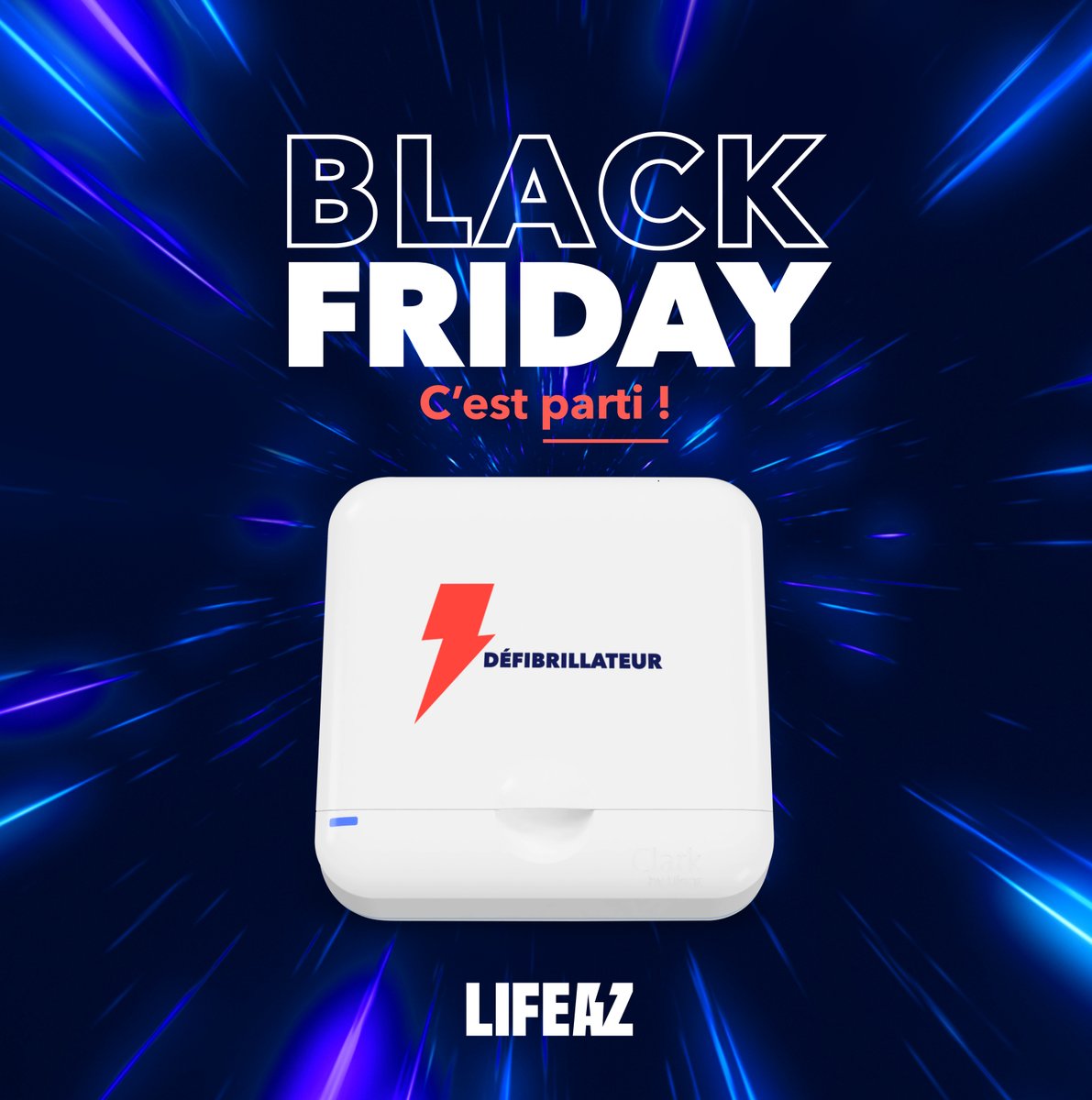 Lifeaz_Fr's tweet photo. 📣 C’est parti pour le #BlackFriday ! La production de notre #défibrillateur, pensé pour les particuliers, bat son plein dans notre usine normande basée à Honfleur. Notre objectif ? Vous livrer à temps pour les fêtes ! 🎁
#lifeaz #arrêtcardiaque #sauverdesvies #madeinfrance https://t.co/ClCucIHtiV