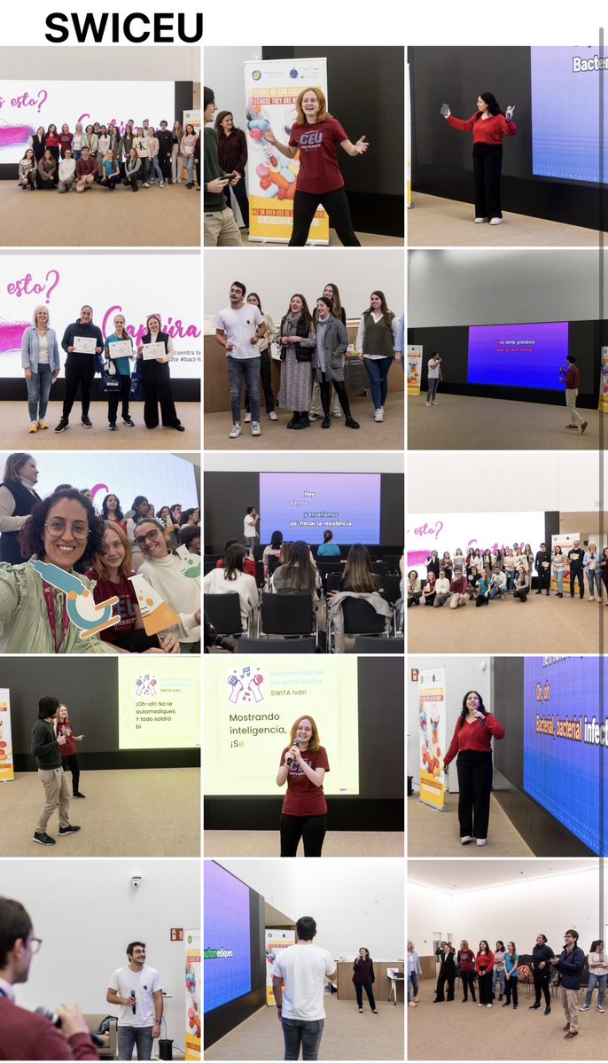 Muchas gracias a tod@s l@s bact-hunters🦠👩🏻‍🔬🧑🏻‍🔬que habéis venido al Paraninfo <a href="/uchceu/">Universidad CEU UCH</a> a frenar la pandemia silenciosa. Junt@s concienciamos 📣aprendemos📚e investigamos 🧫🔬🧪sobre el buen uso de los antimicrobianos💊🌏🎶¡Enhorabuena a l@s premiad@s!🏆🏆🏆🏆#bacthunter #WAAW22 #AMR