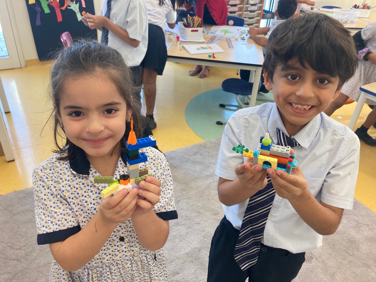 Year2_WEK's tweet photo. We loved presenting our lego prototypes to the Year 6 students this week. They were impressed with our robot design ideas to help solve our SDG 'Life on Land' issues.
#limitlesslearning https://t.co/Dn4Udv4IuS