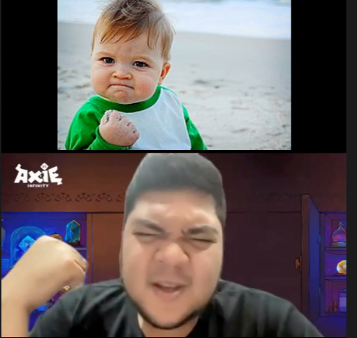 Could they be separated at birth? <a href="/nixeniego/">nix.ron</a> shares some hot <a href="/AxieInfinity/">Axie Infinity</a> gos on Season 2 of #AxieOrigins  - if you join <a href="/nasacademy/">Nas Academy</a> you too could get some juicy fireside chats.  tiktok.com/@foremostcrypt…