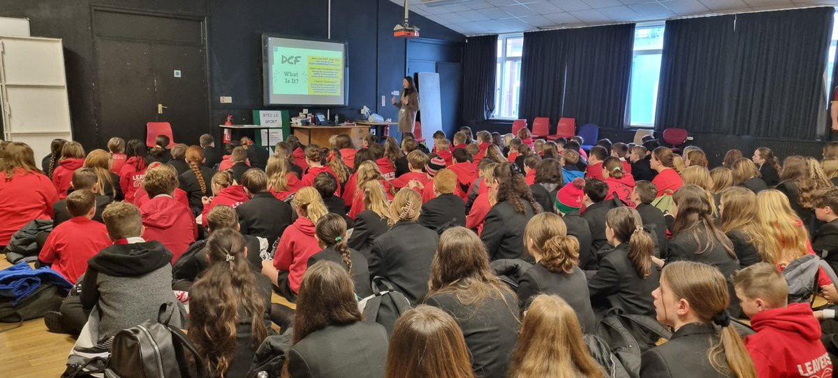 MissJChepstow's tweet photo. Today Blwyddyn 7 at Chepstow School have been learning in depth about the importance of the DCF in our assembly. https://t.co/hVUBpGWJAK