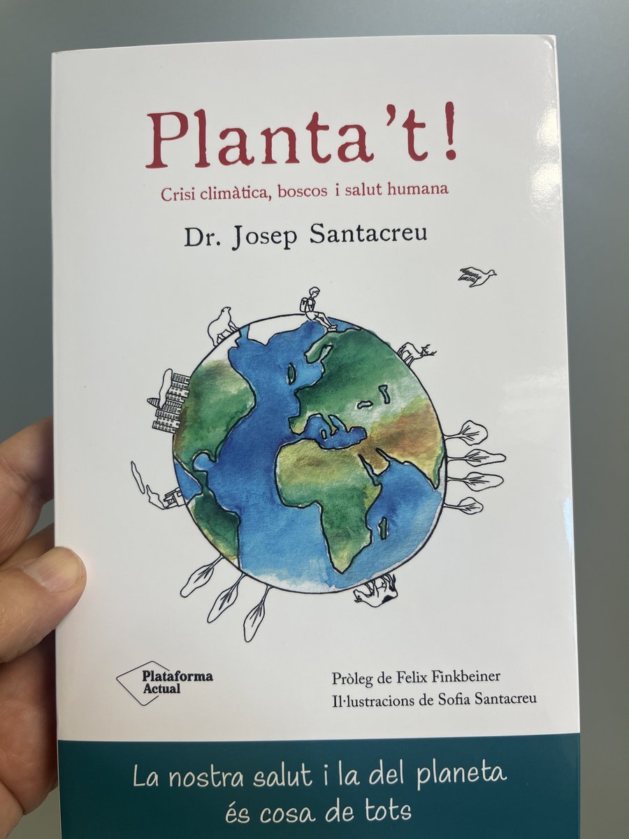 marcelplanellas's tweet photo. Emoció al fullejar el primer llibre del @DrSantacreu , una crida a l'acció i al compromís de la societat amb la natura. Una causa per la que tingui sentit viure. https://t.co/v1iBaW1MZQ