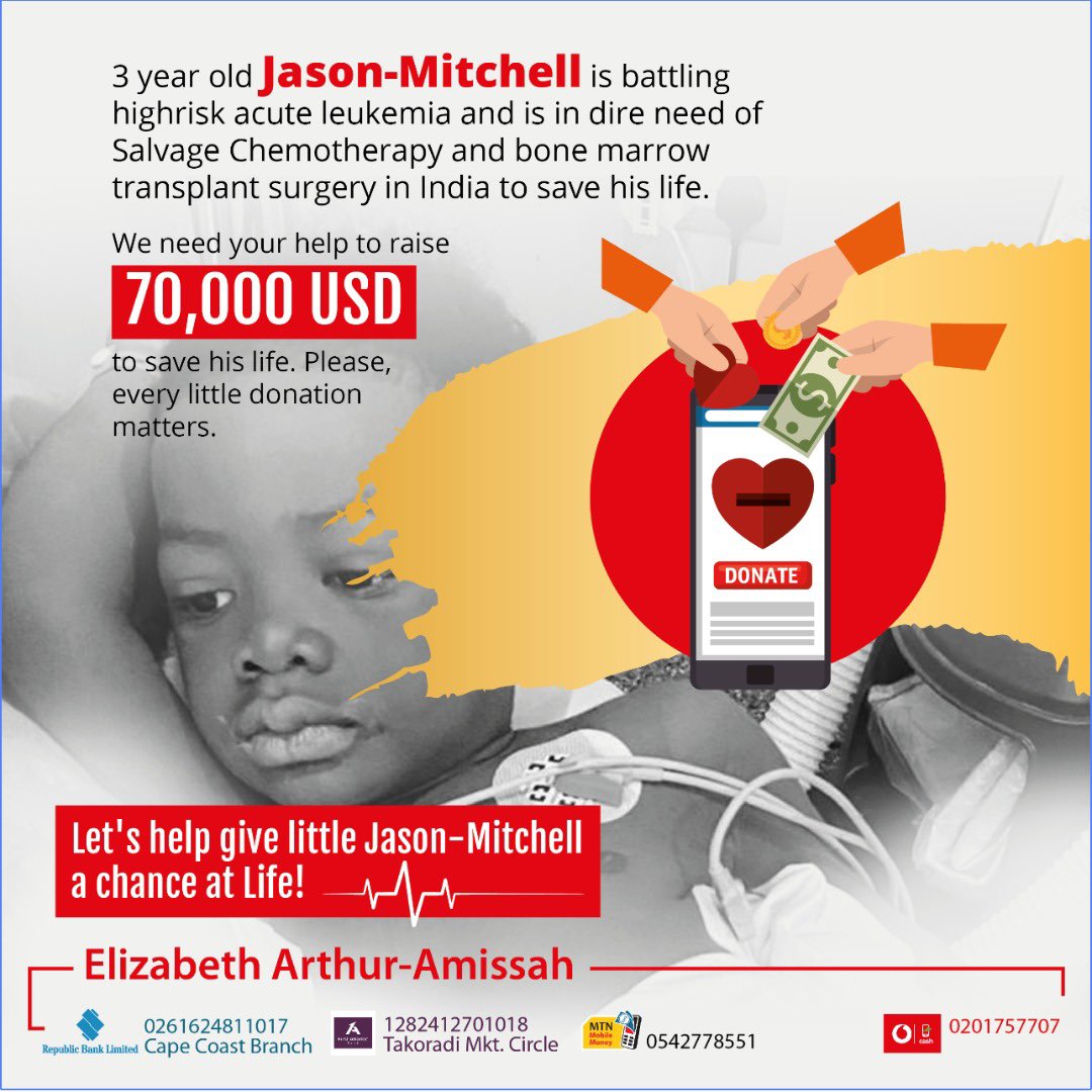 senamA12's tweet photo. #HelpsaveJason #HelpsaveJason #HelpsaveJason  @JDMahama @Joselyn_Dumas @MzZ_Laury @Serwaa_Amihere @thenanaaba @berlamundi https://t.co/Kv4oWwcw3M