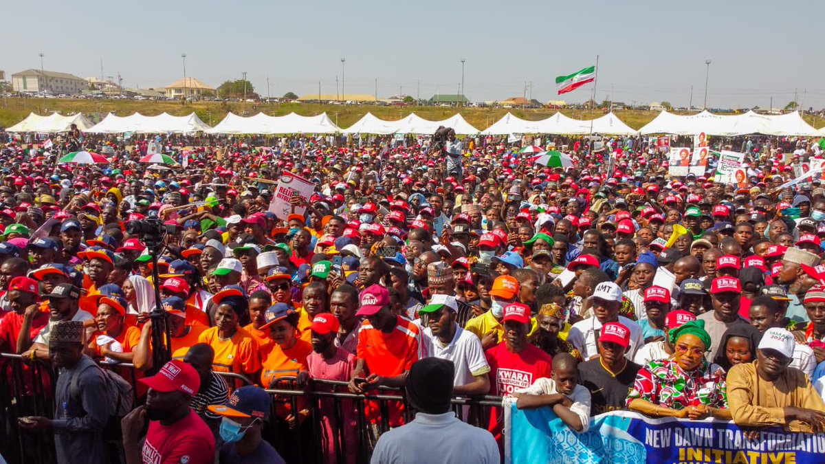 petecoolboy's tweet photo. #AtikuInKwara #PDPCampaign #OkowaInKwara it is obvious that #OSuWa is the order of the day in Kwara!
@atiku @bukolasaraki @IAOkowa @OfficialPDPNig ti takeover 
#Otoge has failed 😂😂🤣 https://t.co/g8JzpzAtGW
