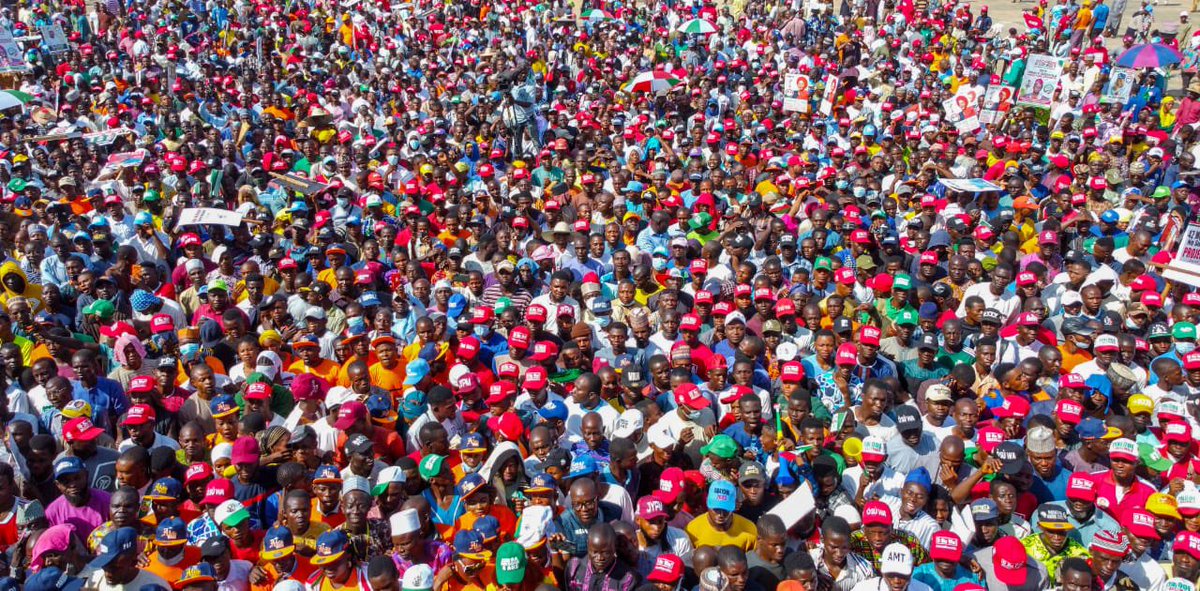 petecoolboy's tweet photo. #AtikuInKwara #PDPCampaign #OkowaInKwara it is obvious that #OSuWa is the order of the day in Kwara!
@atiku @bukolasaraki @IAOkowa @OfficialPDPNig ti takeover 
#Otoge has failed 😂😂🤣 https://t.co/g8JzpzAtGW