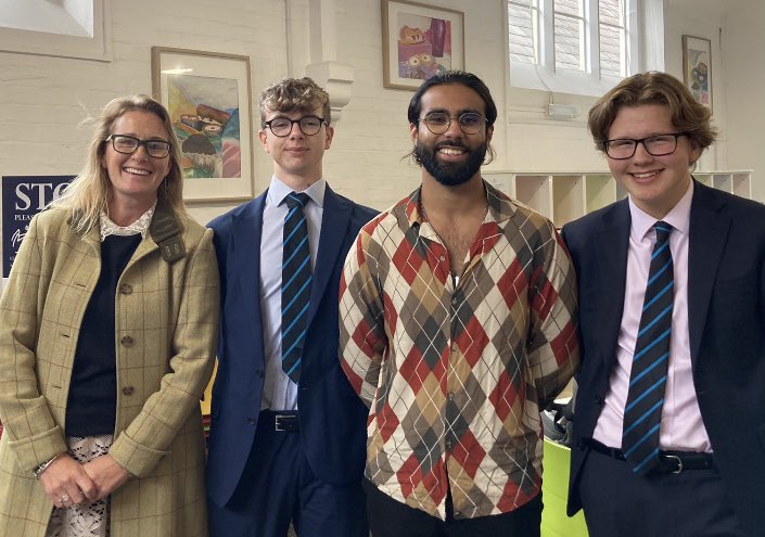 Epsom College Podcast tweet media