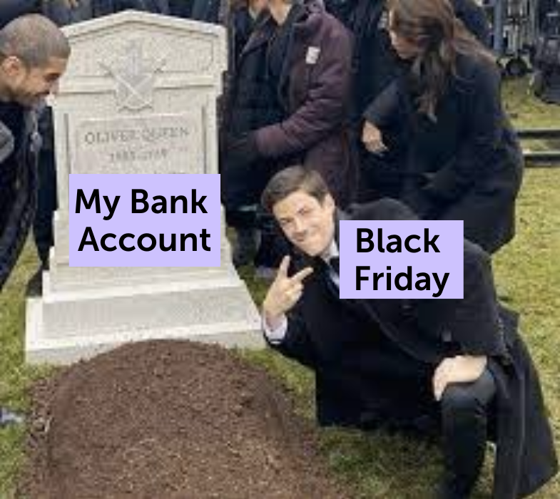 Kara_Accountant's tweet photo. Good Luck Today!

#blackfriday #RIPbankaccount https://t.co/TMyyOQPD7W