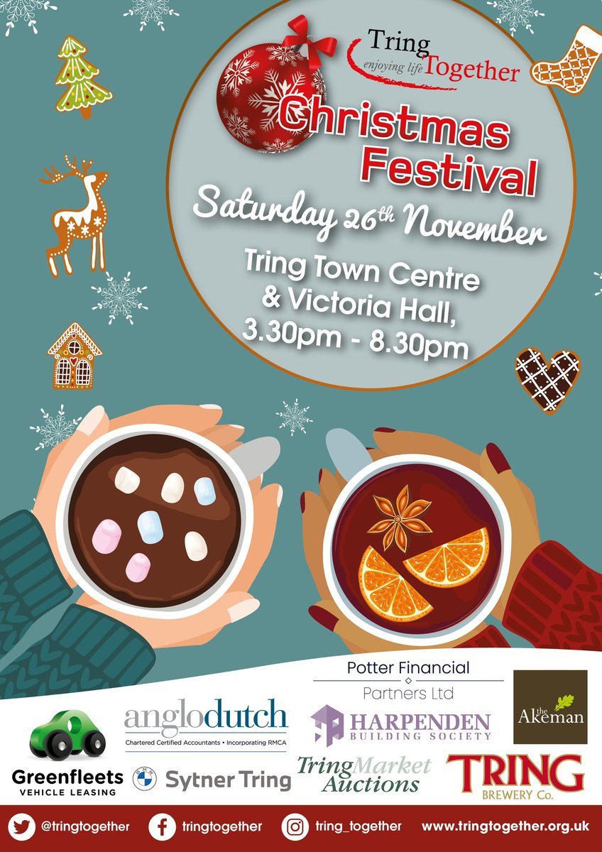 THIS SAT!
Join me at the lovely <a href="/TringTogether/">Tring Together</a> #ChristmasFestival at Victoria Hall, #Tring, this Sat 26th Nov 3.30pm-8.30pm
#Market #thisweekend #whatson #Hertfordshire #Herts #tringmums #hertslife #loveherts #ChristmasMarket #thisweekend #travelart #travelprint #railwayposter