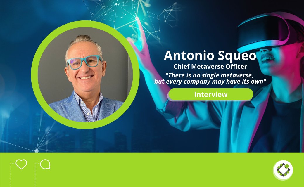 "There is no single metaverse, but every company may have its own"

🗣 These are the first words released by Antonio Squeo, Chief Metaverse Officer at Hevolus, in a curious interview.
Do you want to know more?

Click here for the full interview 👇
eu1.hubs.ly/H02f75_0