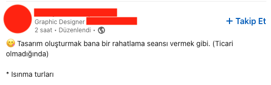 Türkçe ise strese sokan bir şey belli ki kullanmamış.