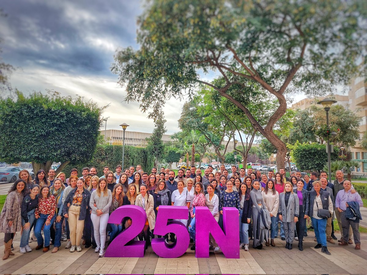 #UnaVidaSinViolencia es nuestro clamor en este #25N para lanzar desde Málaga y la Delegación Andalucía Centro de <a href="/Clece_/">CLECE</a> al mundo el mensaje de que Todos estamos implicados en erradicar la violencia contra la mujer.