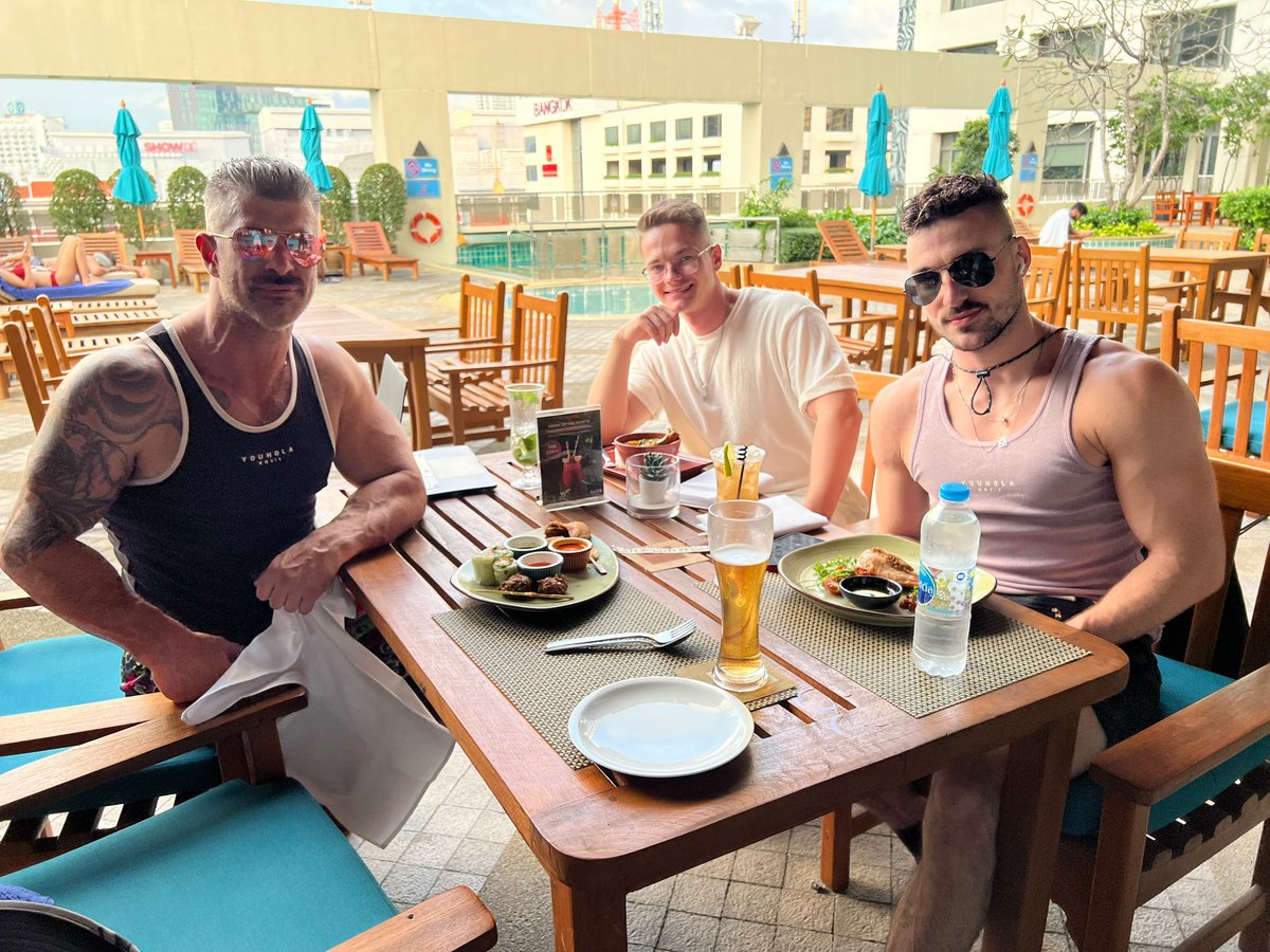 PAPI CHULO HENRI (@henritheroux) on Twitter photo With <a href="/KillianAdam/">Killian Adam</a> @dysintrades <a href="/FlirtSummit/">Flirt Summit</a> enjoying lunch in Bangkok. Enjoying the thai culture! With <a href="/KillianAdam/">Killian Adam</a> @dysintrades <a href="/FlirtSummit/">Flirt Summit</a> enjoying lunch in Bangkok. Enjoying the thai culture!
