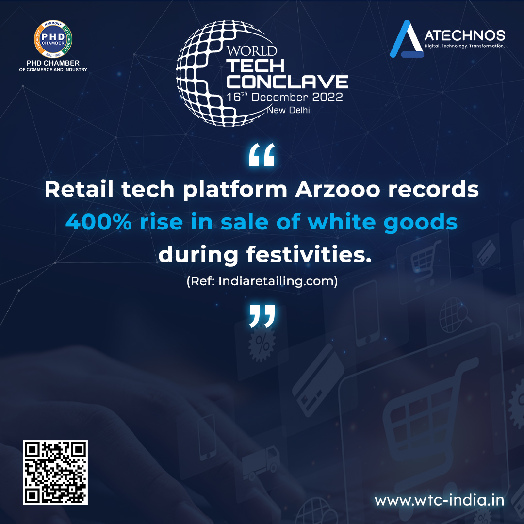 Learn and discover the latest advancement about #retailtech at World Tech Conclave on 16th December 2022 at PHD House, New Delhi.

Register Now:  wtc-india.in 

#PHDCCI #WorldTechConclave2022 #technology #edtech #conclave #fintech #GreenEnergy #healthtech #wtc2022