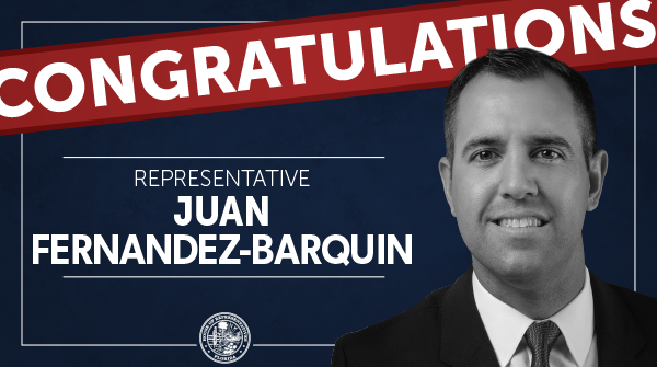 Paul_Renner's tweet photo. Congratulations, @RepJuanFBarquin, on being named Chair of the Ethics, Elections &amp; Open Government Subcommittee! #FlaPol https://t.co/5Qx4MiLd0R