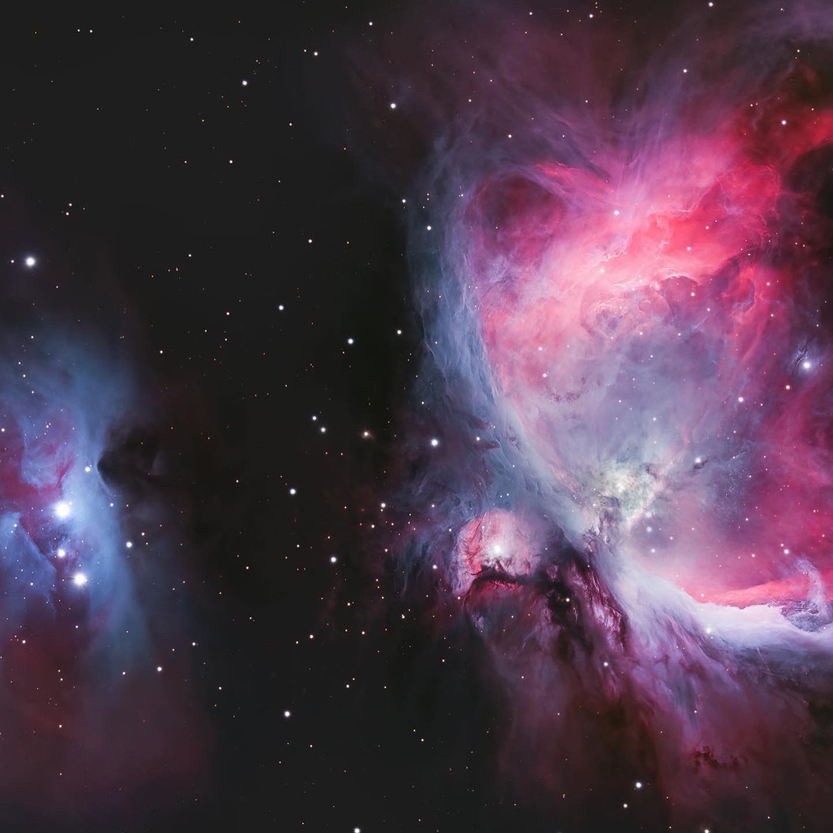Orion Nebula

Youtube: youtube.com/@midwest_astro

⏱ &gt;20 hours

#astromaniacmag #highpointscientific #Skyandtelescope #astrophotography #astrobin #agenaastro #astrobackyard #kansascity #usa #colombia #telescope #universe #space #astronomy  #outerspacemag  #likes⁠