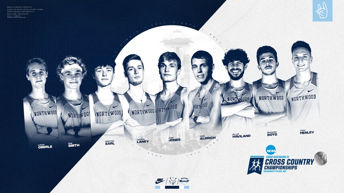 ROLL TIMBYS ROLL🐺
Men's Cross Country Earns A Top-25 Finish At National Championships!!!! Four runners set new PRs as Sam Smith leaps into the Northwood history books!
bit.ly/3VQwkpv