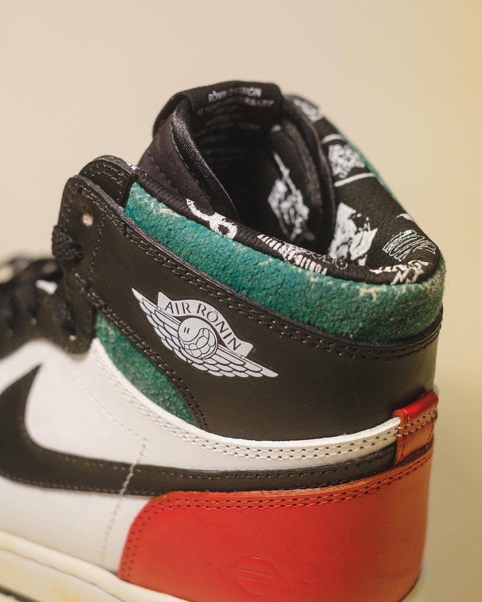 ronindivision's tweet photo. The Air Rōnin 1 by @patchworkpaolo for Ronin’s 10 year anniversary. We are giving away a pair. Details below https://t.co/8kEwxw3QMF