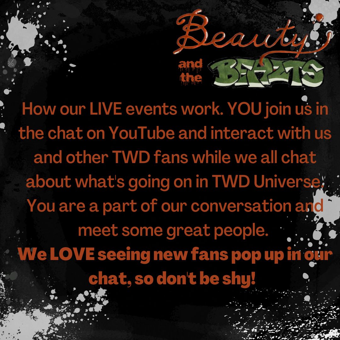 BeautyNBeazts's tweet photo. SAVE THE DATE! Teo Rapp-Olsson, Sebastian on #TWD will be joining us LIVE 12/5/22 @ 7pm ET. 
#TheWalkingDead #WalkingDead #TWDpodcast 
Please RT!! Thank you!! https://t.co/qfchyyNNkM