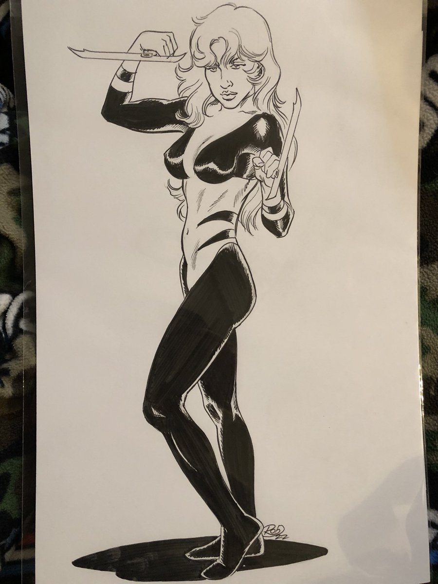 Big5Army's tweet photo. Another smooth @SilverlineComic #Kickstarter experience! Huge thanks to @MannRoland for helping me get this awesome #RobDavis #Scimidar commission reward. Always back their campaigns & #MakeMineSilverline! https://t.co/ktkUqx1vUr