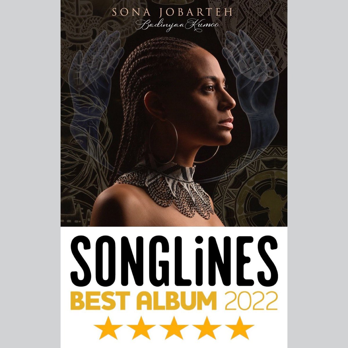 I'm super happy and honoured to be featured in Songlines Magazine for the 'Best Album 2022' with my new album Badinyaa Kumoo!! Thank you! 🙏🏾 #songlines #songlinesmagazine #badinyaakumoo