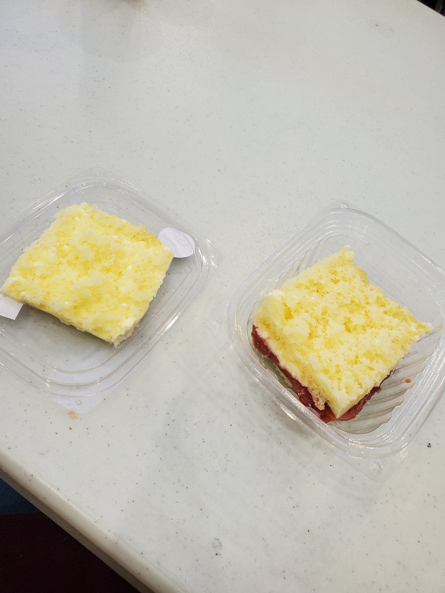uncanny_potato's tweet image. Bruh they had cake in the cafeteria. I opened the container, the icing stuck to the top, and it fell apart faster than me when you present me with a moderate challenge