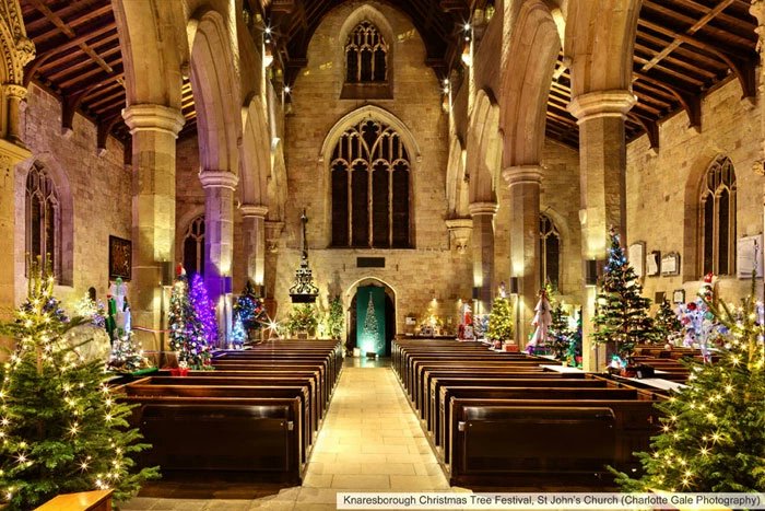 Tomorrow also marks the start of the stunning Christmas Tree Festival at St John's church. Definitely worth a visit if you're coming to the #Knaresborough Christmas Market this weekend 🎄

Admission is free, but donations to their chosen charities are gratefully received.