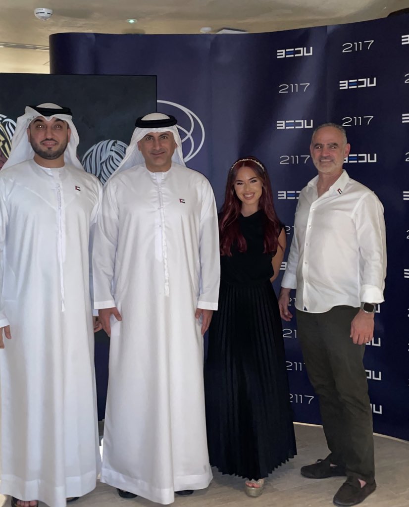 Had a beautiful evening at the <a href="/2117_io/">2117</a> event in Dubai

Really happy to see how this community has evolved 🚀 

Also a great way to celebrate UAE national holiday! 🧡

<a href="/AlZar3oni/">Amin Al-Zarouni</a> <a href="/NftUae/">UAE | NFT ᵍᵐ</a>