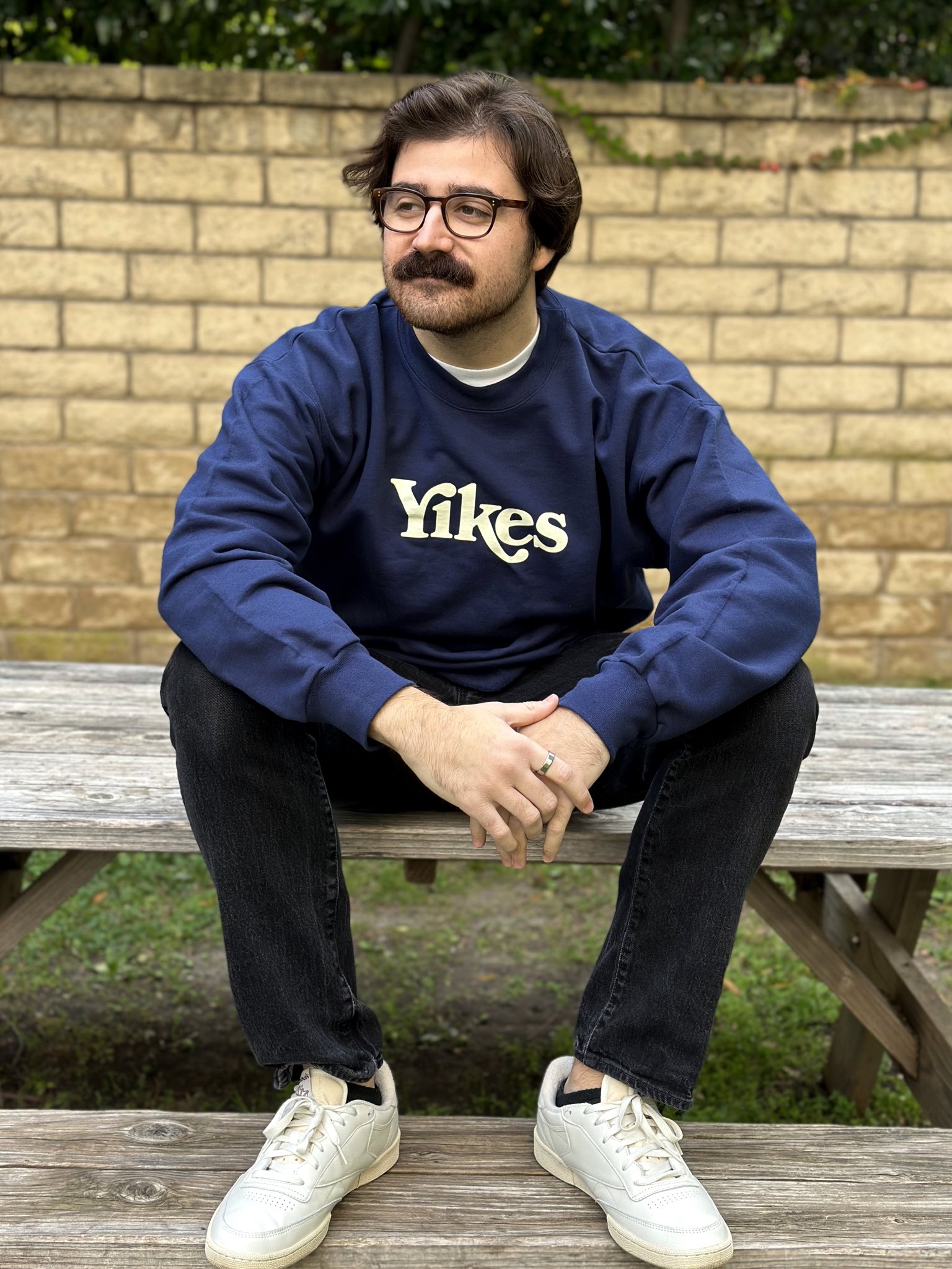 Yikes sweatshirt eddy burback sale