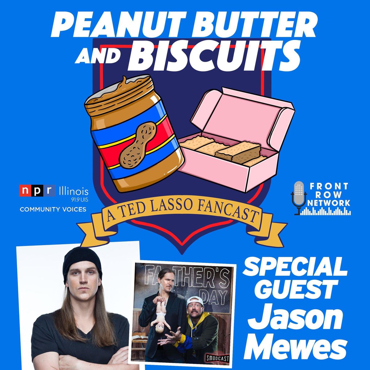 PBBFRN's tweet image. Of all the interviews we’ve done, we never get to talk about something like being a dad. This ended up being more a conversation about fatherhood than it did #TedLasso, and we loved every second. 

Thanks, @JayMewes 

@Thatkevinsmith #FathersDay #Smodcast

Linktr.ee/PBBFRN