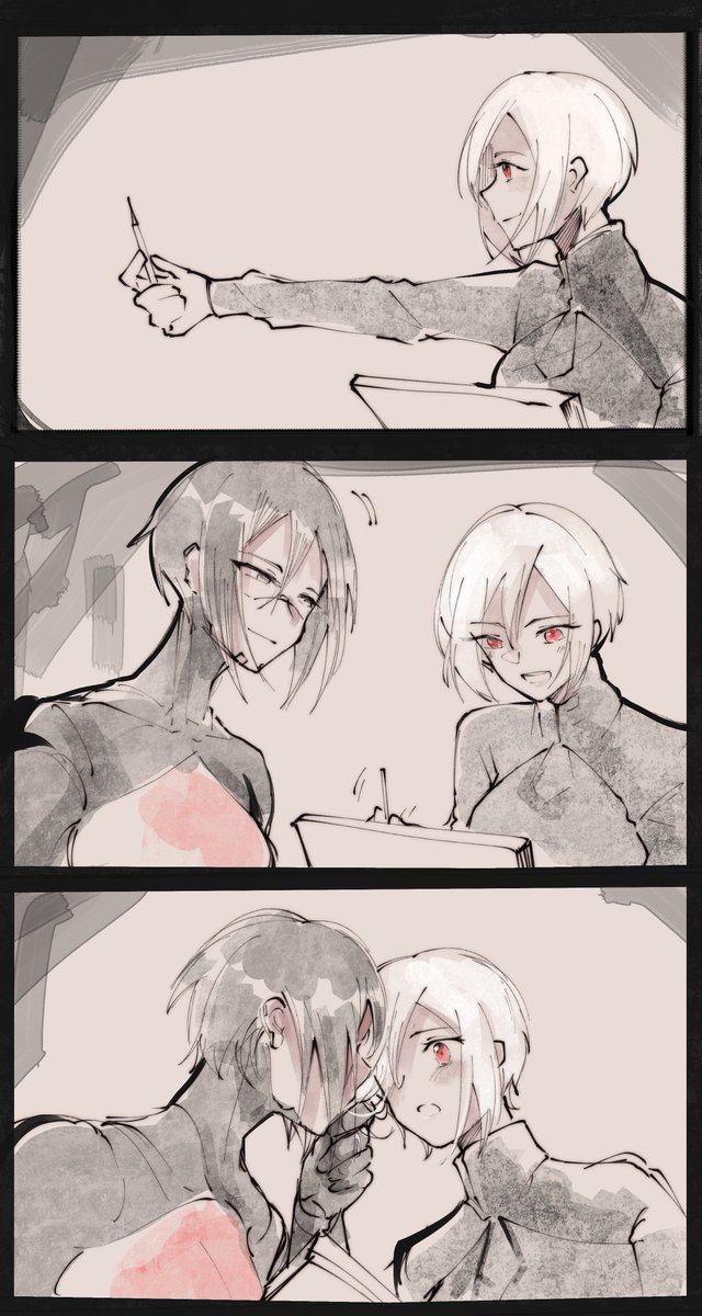 Akaruc_AR4's tweet photo. #SIGNALIS 

Drawing https://t.co/4I3MDSU6BO