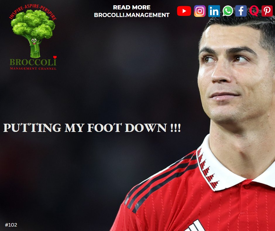 broccoli_mgmt's tweet photo. Effective leaders are aware of when to step aside and let someone else take the reins. 

#ronaldo #RonaldoCR7 #CR7 #Cristiano  #FIFA #FIFAWC2022 #FIFAWorldCup #portugal2022 #managementlesson #broccolimanagementchannel 

@Cristiano @TheRonaldoTeam @CRonaldoNews @TeamCRonaldo https://t.co/3XxHyrfGE8