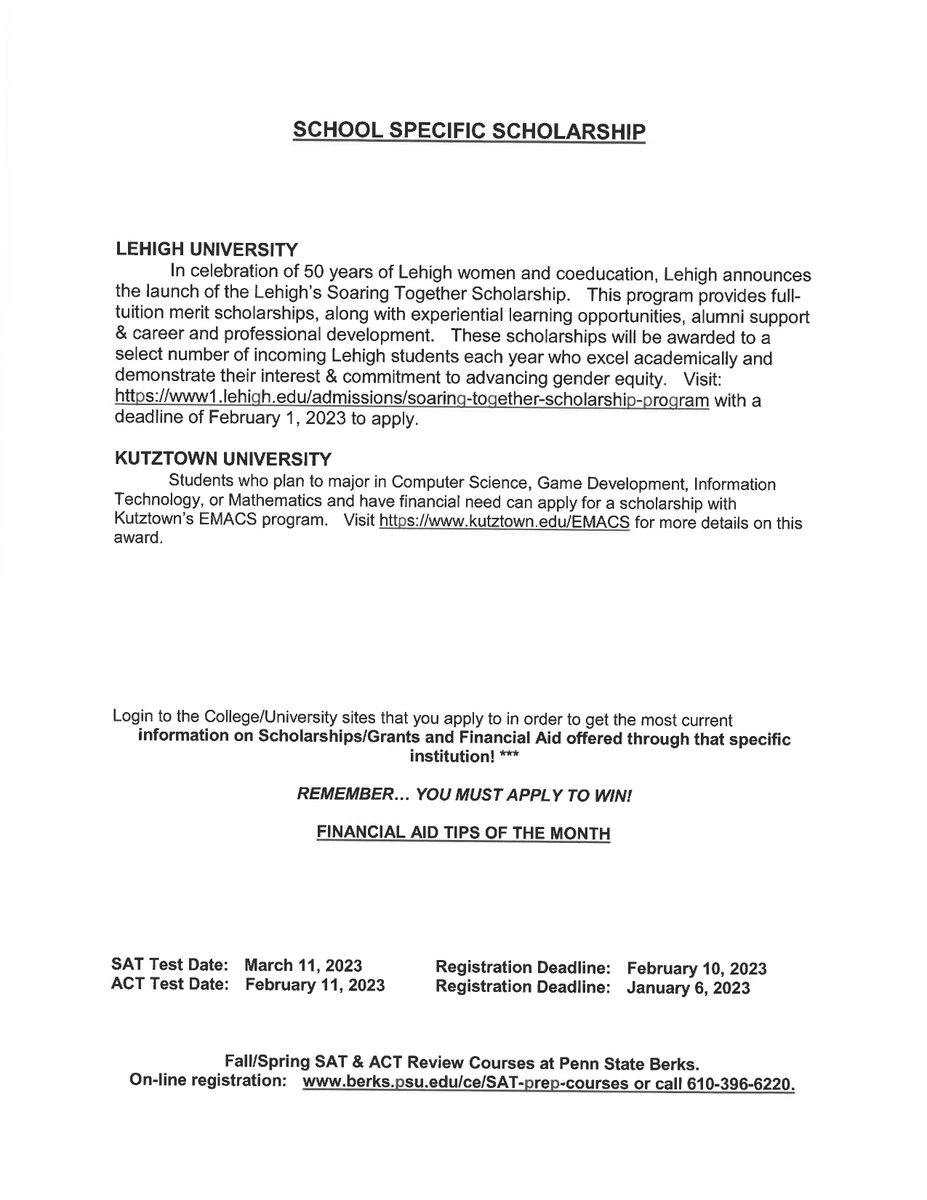 CWHS Counseling tweet media