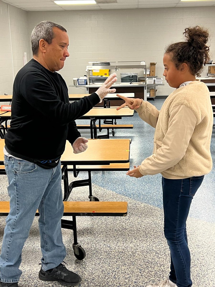 Seriously! <a href="/foreverbentwood/">Bentwood Elementary School</a> has the best custodian! Who can resist Rock Paper Scissors at lunch?!? #OPSforTheirFuture <a href="/olatheschools/">Olathe Public Schools</a>