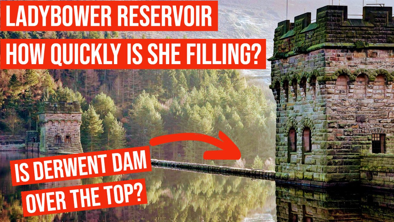 Trekking Exploration UK on Twitter "Is Derwent Dam finally overflowing