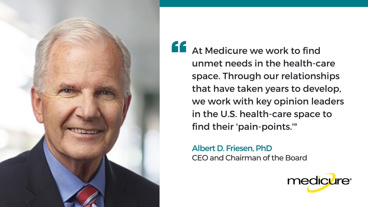 Medicure CEO, Dr. Albert Friesen, reflects on the achievements of Medicure over the past two decades in the latest edition of MBiz magazine <a href="/mbchambersofcom/">Manitoba Chambers Of Commerce</a> published by <a href="/WinnipegNews/">Winnipeg Free Press</a>. Full article link >> publications.winnipegfreepress.com/i/1483333-wint… #healthcare #news