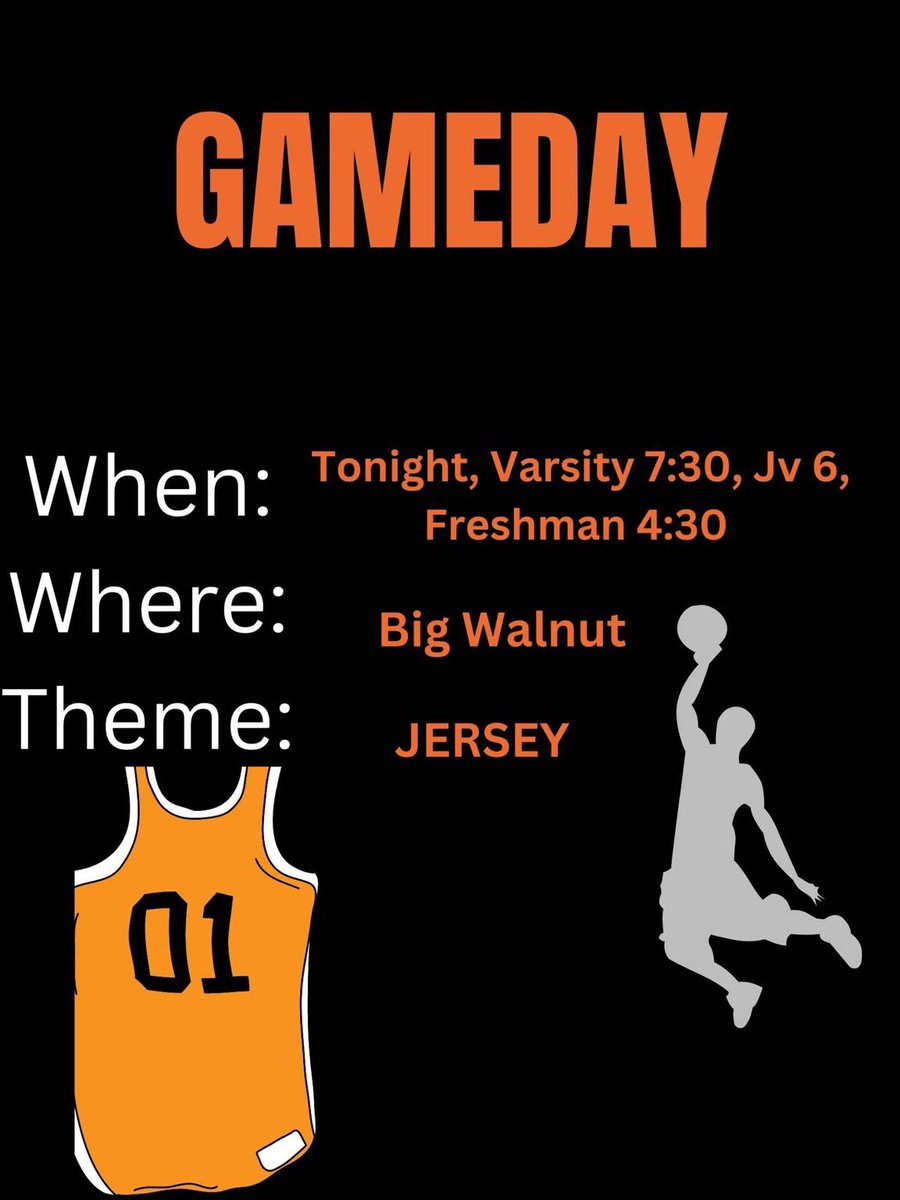 Game day! 7:30 @ Big walnut #undefeated