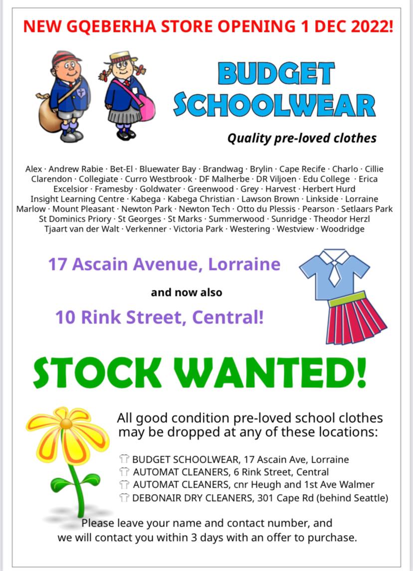 nperlsn's tweet photo. Super proud of my daughter @odessap for opening a new Budget Schoolwear shop in Rink Street, Gueberha. 100% #entrepreneur https://t.co/0vTkomC7tr