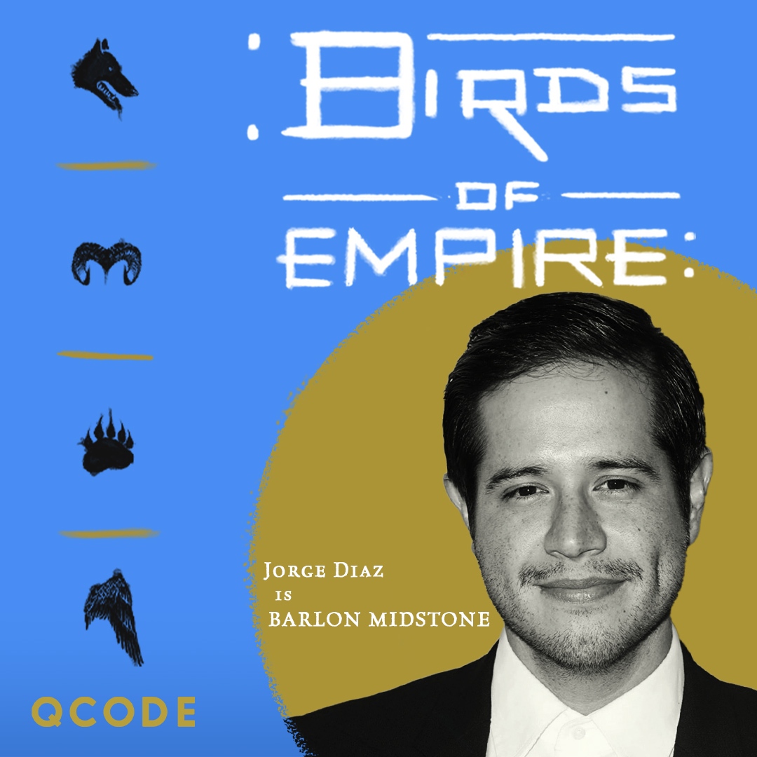 QCODEmedia's tweet photo. Meet the cast of #BirdsofEmpire, a new epic, fantasy experience from the mind of #JasonLew. This immersive show charts the rise of the first empire of the new world through the eyes of four young members.
Listen today wherever you get your podcasts.
https://t.co/ipdxIOBifr https://t.co/bfbVAmnagG