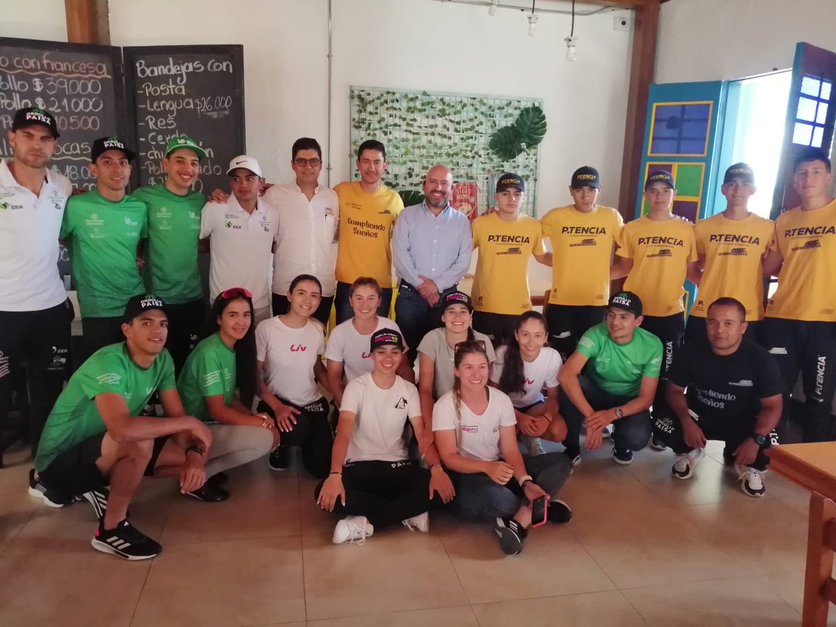 Orgullosos en ⁦<a href="/AGAColombia/">AngloGold Ashanti Colombia</a>⁩ de apoyar a estos talentos del equipo ⁦<a href="/OrgullPaisa/">Orgullo Paisa</a>⁩ de ciclismo, cantera de deportistas en su camino al profesionalismo. ⁦<a href="/IndeportesAnt/">Indeportes Antioquia</a>⁩