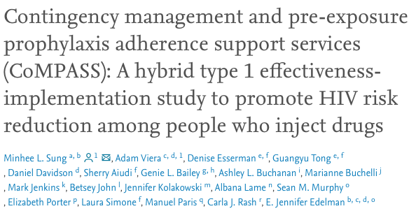Yale Program in Addiction Medicine (@yaleadm) on Twitter photo Few PWID are taking #HIV #PrEP. A newly published study from <a href="/sung_minhee/">Minhee Sung, MD</a>, <a href="/yalediablo/">Adam Viera</a> et al explores avenues for reaching PWID in #opioid treatment & #harmreduction programs + using contingency management to promote sustained PrEP adherence. sciencedirect.com/science/articl… Few PWID are taking #HIV #PrEP. A newly published study from <a href="/sung_minhee/">Minhee Sung, MD</a>, <a href="/yalediablo/">Adam Viera</a> et al explores avenues for reaching PWID in #opioid treatment & #harmreduction programs + using contingency management to promote sustained PrEP adherence. sciencedirect.com/science/articl…
