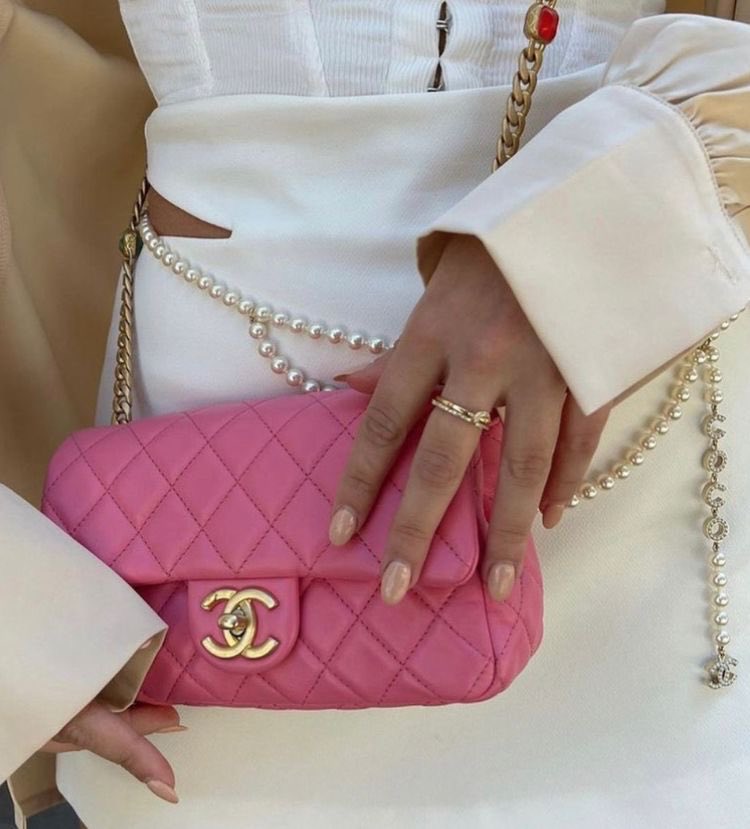 pink chanel bag