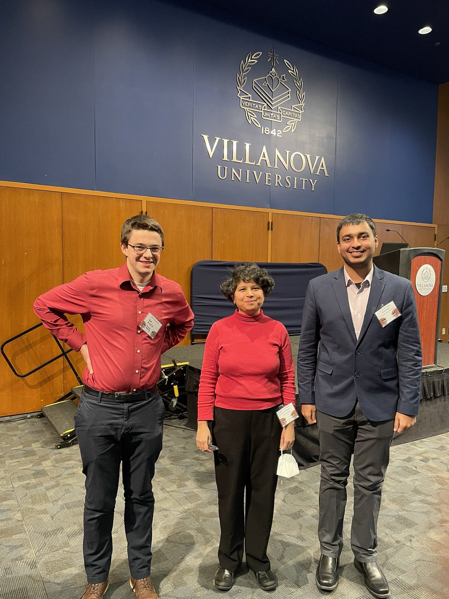 congrats to our student poster winners for their work on Fe #MOFs and Fe #zeolites! Sam Moore from <a href="/sarazencatlab/">Sarazen Catalysis Lab</a> and Dhrumil Shah from <a href="/JonesGroup_GT/">Jones Group @ GaTech</a>