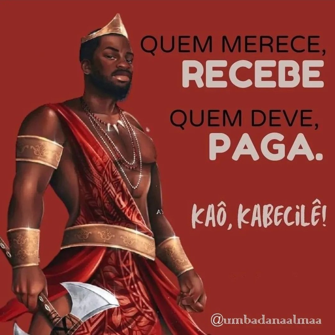 filhosdeire's tweet photo. Que xangô seja por nós https://t.co/ODpeC6fRdD