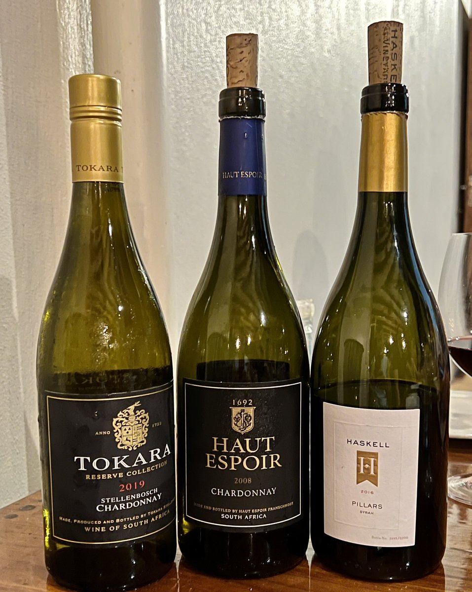 Derek Prout-Jones🇿🇦🦅🍷☕️🪂🤿🙏🏻 (@dpj1963) on Twitter photo The start of our annual SCUBA 🤿 trip to #Sodwana Bay with some special vino: @TOKARAestate Reserve Stellenbosch Chardonnay <a href="/hautespoir/">Haut Espoir</a> Chard 2008!!! And the always delicious <a href="/DombeyaWine/">Haskell Vineyards</a> Pillars Syrah. 🍷👌🏽🇿🇦 The start of our annual SCUBA 🤿 trip to #Sodwana Bay with some special vino: @TOKARAestate Reserve Stellenbosch Chardonnay <a href="/hautespoir/">Haut Espoir</a> Chard 2008!!! And the always delicious <a href="/DombeyaWine/">Haskell Vineyards</a> Pillars Syrah. 🍷👌🏽🇿🇦